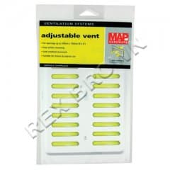 Adjustable Satin Vent 9" X 3"