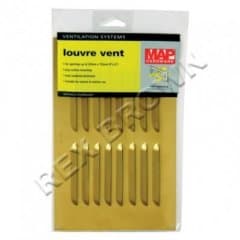 Louvre Gold Vent 9" X 3"