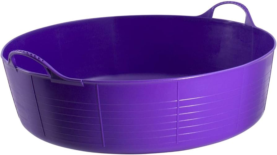 Tubtrugs Flexible Shallow Purple (35Ltr) image