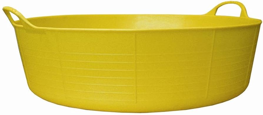 Gorilla Tub Shallow Yellow (35Ltr) image