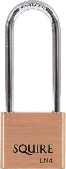 Squire Brass Padlock Lion Long Shackle 40mm 1
