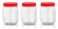 Sunpet Jar 500ml Round Pk3