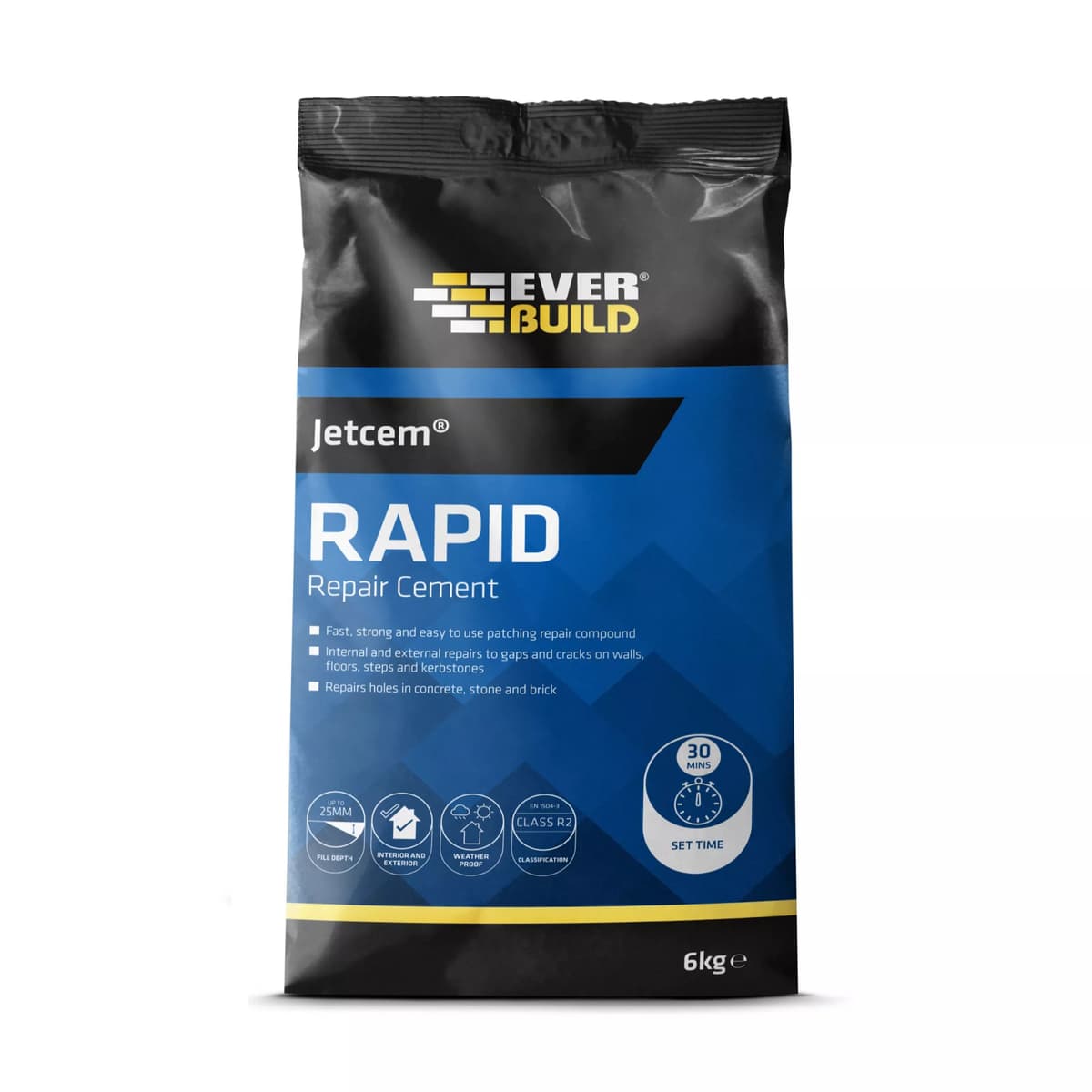 Everbuild Jetcem Rapid Seting Cememt 6kg