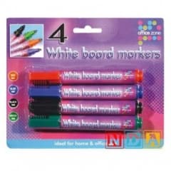 White 4 Board Markers (DG)