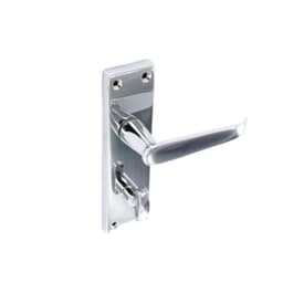 Securit 150mm Chrome Flat Bath Handles Furniture 1pair (s2707) 1