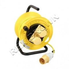 Powerplus 13a Ext Reel 12" M/stand 50mtr