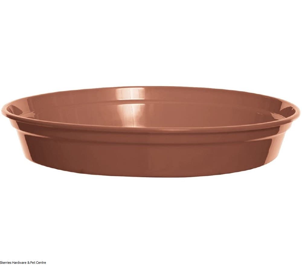 Whitefurze Saucer For 12.5 In Pot Terracotta