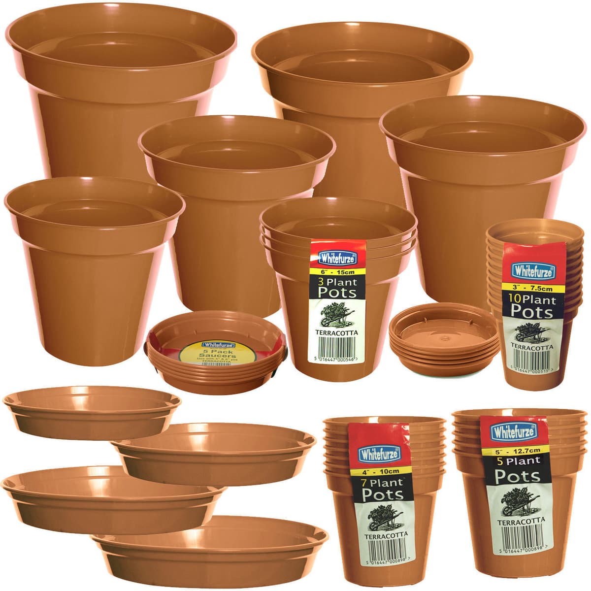 Whitefurze 31cm 12.5in Pot Terracotta