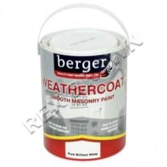 Berger Weathercoat smooth masonary magnolia 5Ltr