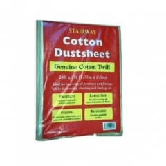 Cotton Dustsheet 24'' X 3"