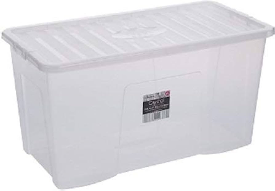 WHAM  crystal 110l Box & Lid Clear image
