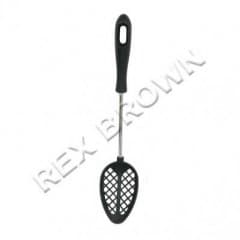Lichfield  Black Slotted Spoon