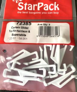 Star Pack Curtain Glider Pk14(72385) 1