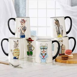 Animal Cups 6Pcs 1
