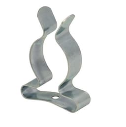 BH Bulkhardware Tool Clip Silver Bzp 19mm (3/4") Pk50 (a322) 1