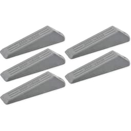 BH Best Hardware Door Wedge Grey Rubber Pk5 (a097) 1