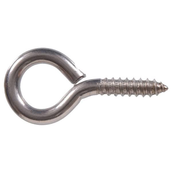 BH Steel Screw Eye  Bzp 35mm X 8 Pk75