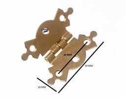 BH Butterfly Hinges 50mm Eb Pk10 1