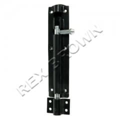RB 4" Black Japan Tower Bolts 