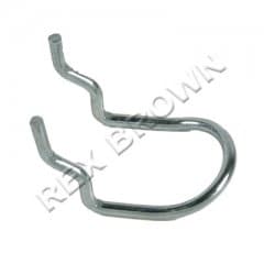 Double Hook To Suit 3/4" & 1" x 6" PegBoard Hooks - Bulk Pack 20pcs