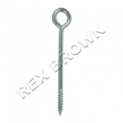 75 x 12 Steel Vine Eyes - Pre Pack 2pcs