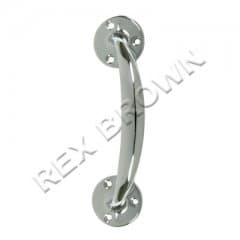 RB 6" Brassed Bow Handles -1pc