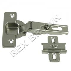 RB White Concealed Hinges -2pcs
