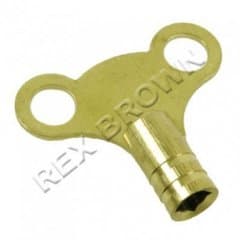 Brass Clock Radiator Keys - Pre Pack 1pcs