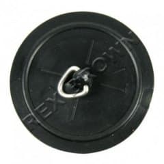 1 1/2" Sink/Bath Plugs, Black - Pre Pack 1pcs