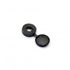 Black Screw Caps - Pre Pack 10pcs