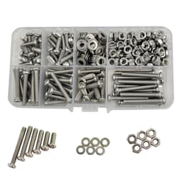 Securit Machine Screws,nuts & Washers M4 X 25mmpk12 (s8403) 1