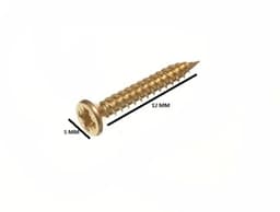 Securit Countersunk Eb Twinthread Screws 4 X 1/2" 3 X 13mmpk55 (s8161) 1