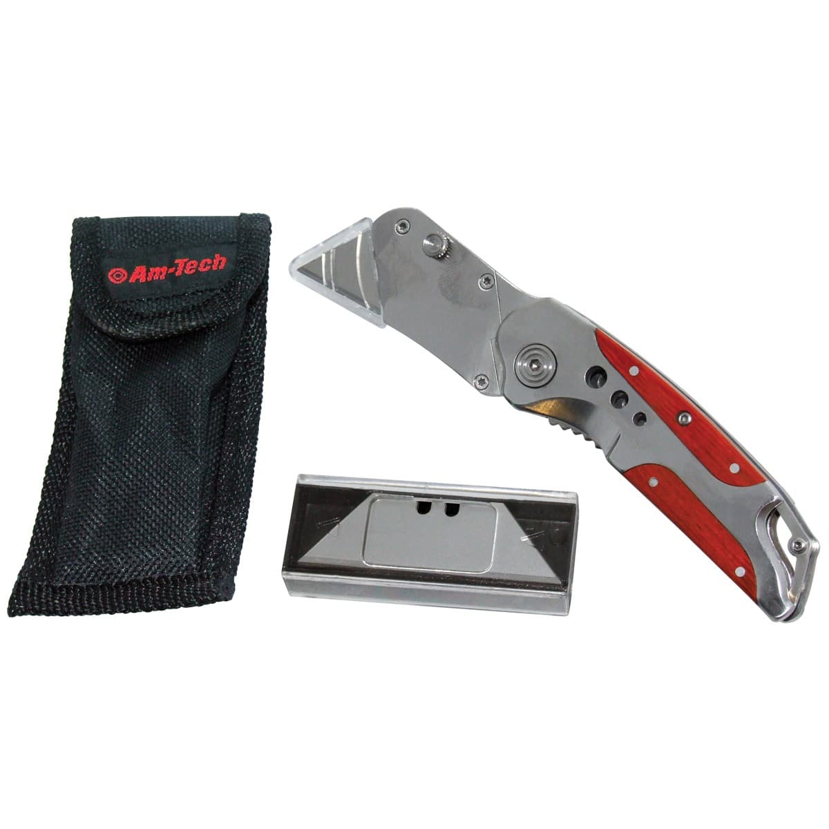 Am-Tech Utility Knife With Blades S0305