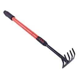 Am-tech Hand Rake With Ext Handle U1380 1