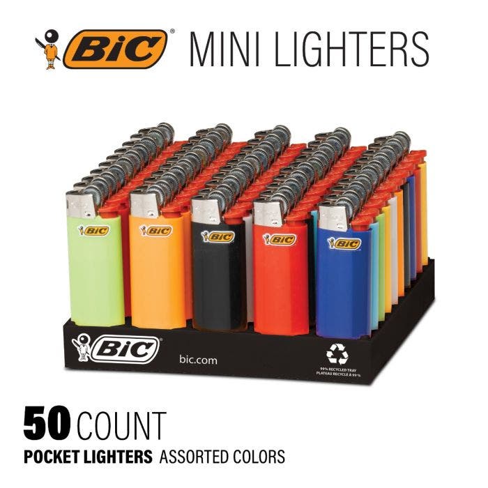 Bic Mini Lighter C/R Model J-25 Box of 50 image