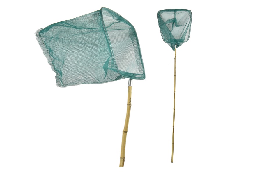 Kandy Toys Bamboo Fishing Net Large Square Head 32cm X 120cm image