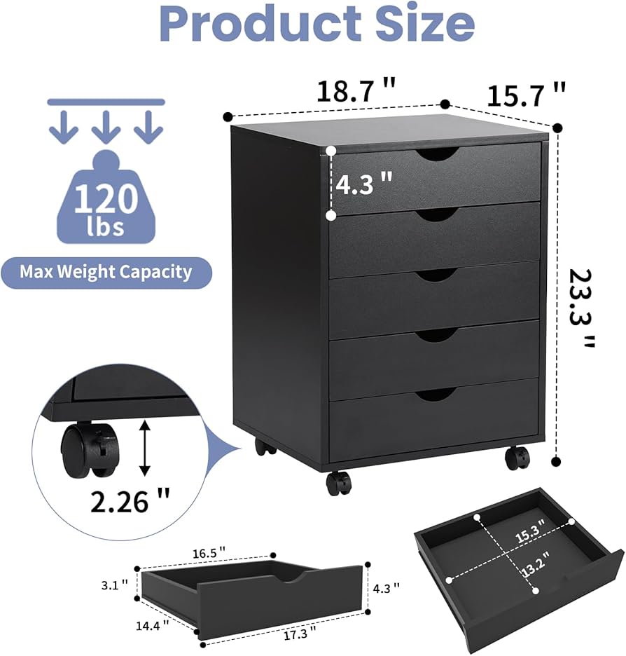 Thumbs-Up Premier A4 5 Drawer Unit image