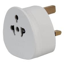 Daewoo Uk Tourist Adaptor Blue Packaging