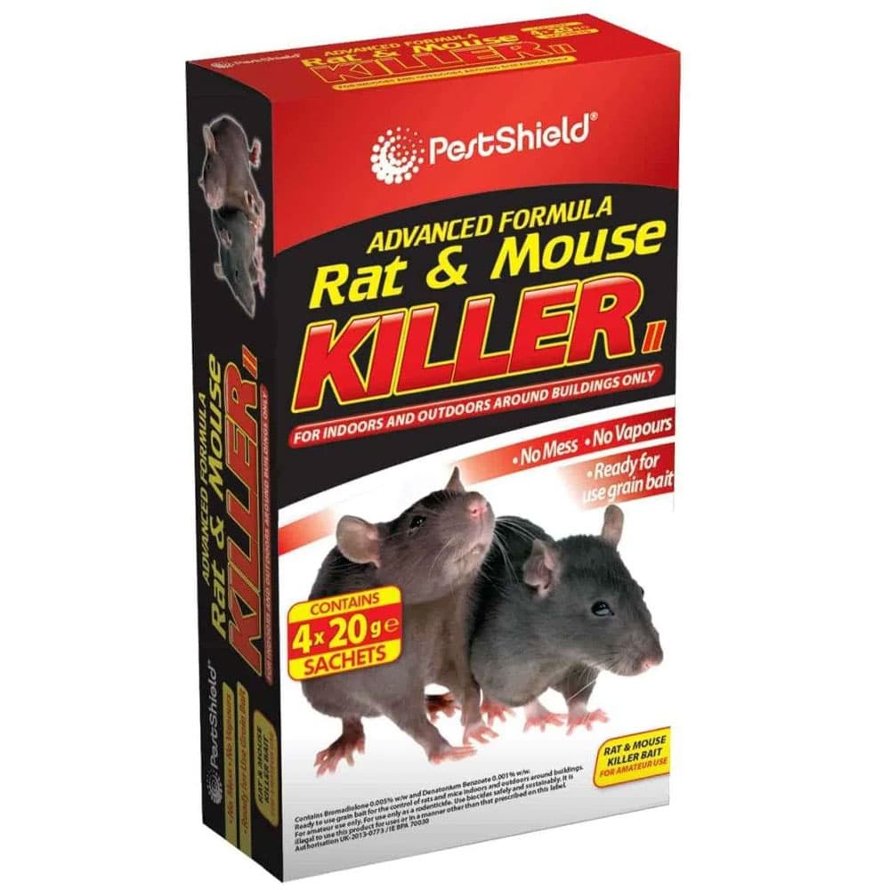 151 Pestshield  Rat & Mouse Advanced Killer 
(4x20g)  (pro1013a)