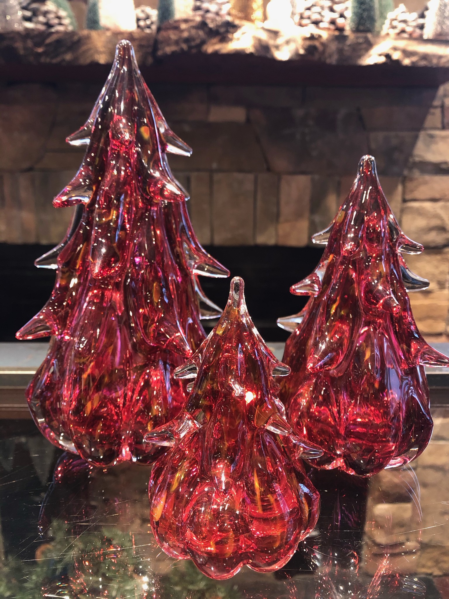 Red Jewel Glass Trees image