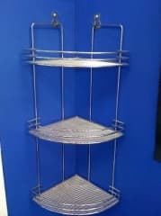 Bagno Chrome 3 Tier Bath Shelf
190x190x490mm