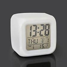 Acctim Elise Bell Alarm Clock In White (14032) 1