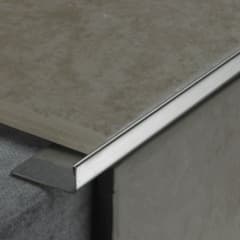 "L" Floor Trim Silver 8mm