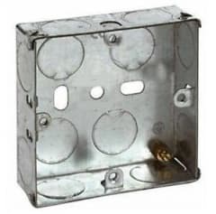 DA 1 Gang 25mm Metal Box