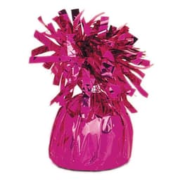 Unique Party Foil Balloon Weight Magenta 1