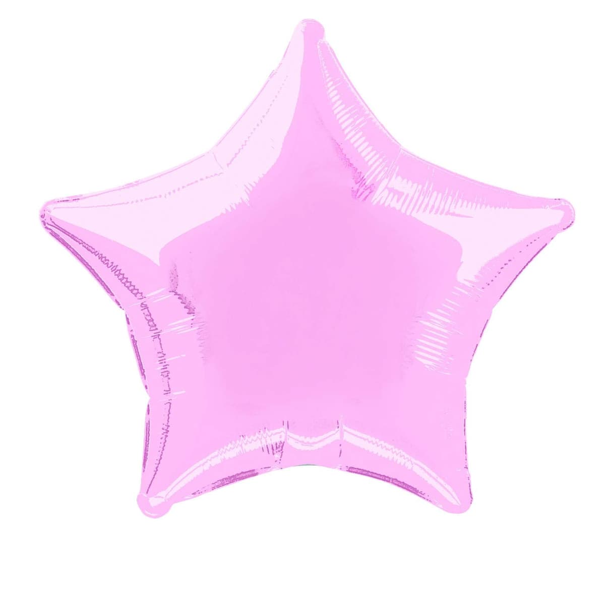 Unique Party 20'' Pkg Star Pstl Pink Foil