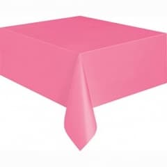 Unique Party Hot Pink Tablecover 54x108 In