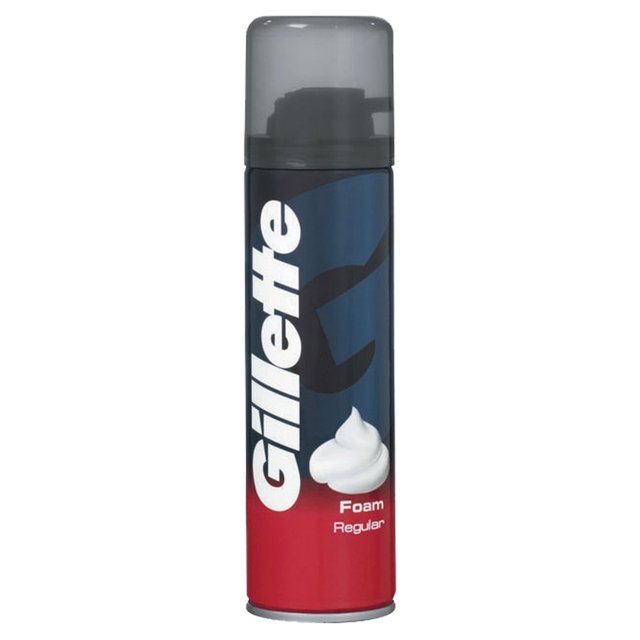 Gillette Shaving Foam 200ml Regular PK6 image