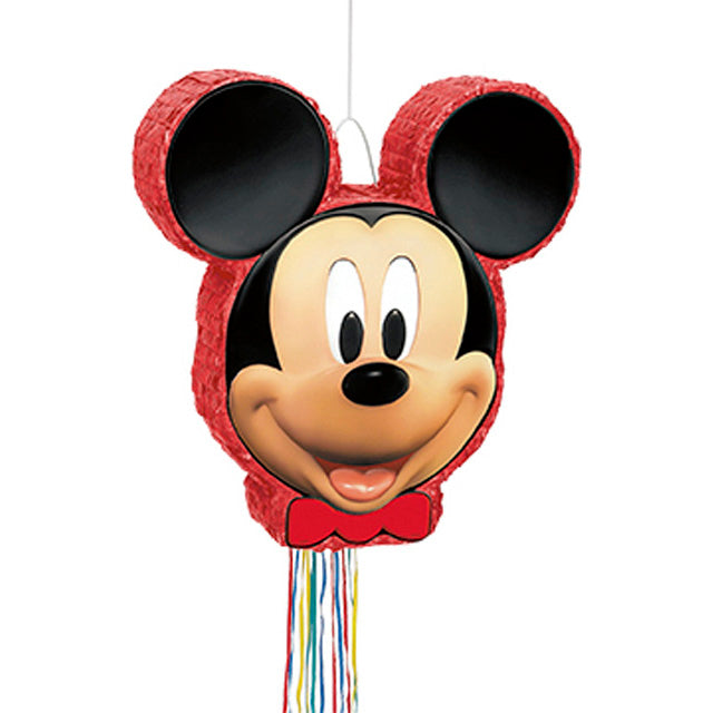 Unique Party Mickey Mouse Flat Pull Pinata image