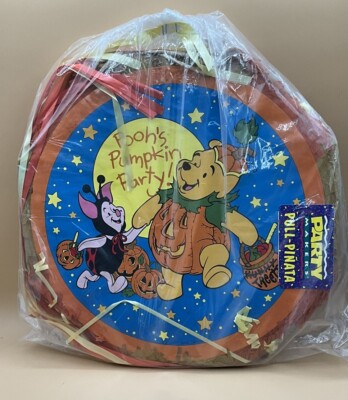 Unique Party Winnie The Pooh Drum Pull Pina image